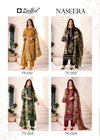 Naseera By Zulfat Jam Cotton Printed Wholesale Dress Material Suppliers In Mumbai
